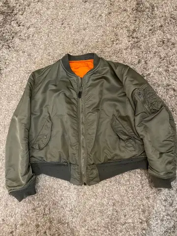 70s 미군 실물 MA-1 ALPHA 제 빈티지 레어 사이즈 XL ma1