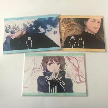 주술회전 스탠딩 캔버스 OP 고죠 사토루 게토 스구루 이에이리 쇼코