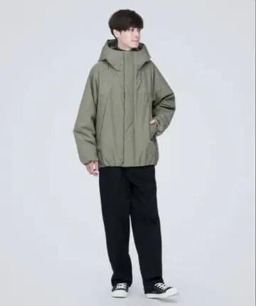 무인양품 따뜻한 솜 충전 가능한 후드 자켓