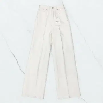 EmiriaWiz 에밀리아 위즈 EW 하이웨스트 데님 팬츠 화이트