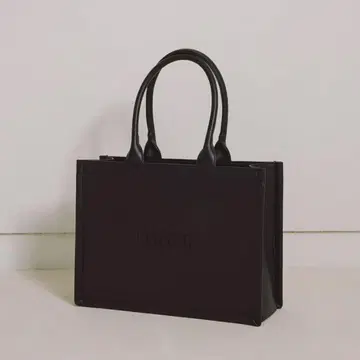 Darich 로고 가죽 토트백