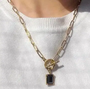 IRIEBEACH 오닉스 x 맨틀 목걸이