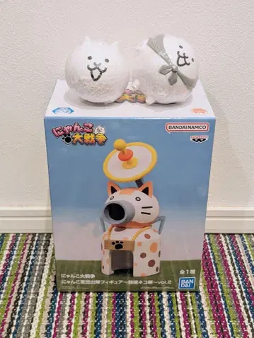 [ 미개봉 새상품 ] 냥코 대전쟁 냥코 성 & 캡슐 캐릭터 3종 세트