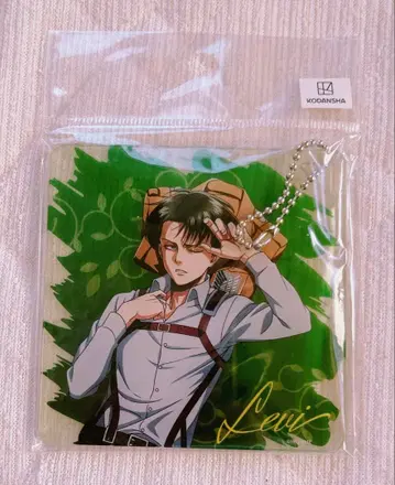 새상품 진격의 거인 리바이 아크릴 키링 히나타보코 ver.