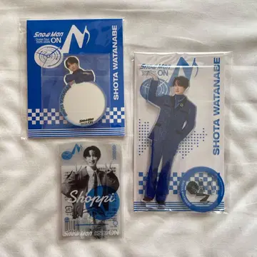 SnowMan ON 와타나베 쇼타 아크릴 스탠드 스티커 세트