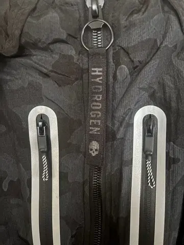 HYDROGEN 블랙 카모플라쥬 자켓