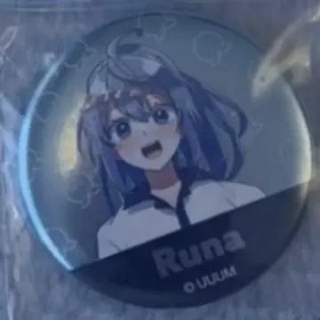 컬러풀 피치 루나 캔뱃지