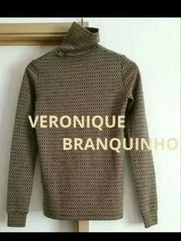 베로니크 블랑키노 올 패턴 38 터틀 상의