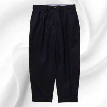 BEAMS+ 2 플리츠 테이퍼드 플란넬