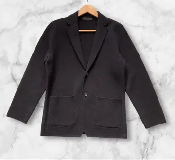 유니클로 UNIQLO 니트 자켓 블랙