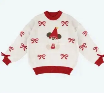 [미사용 새상품] 릴린린 스웨터 니트 크리스마스 디즈니