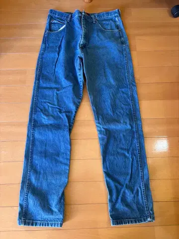 릴랙스 핏 데님 팬츠 파랑