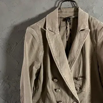 인기 컬러 80s 빈티지 자켓 숏 기장 레트로 표범 무늬 LO3