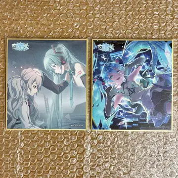 프로세카 미니 색지 미쿠 49C 특훈 전 특훈 후