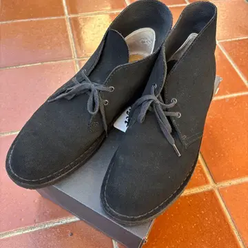 Clarks 클락스 데저트 부츠 블랙 US8 1/2