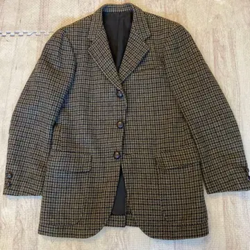 VAN JACKET 체크 무늬 테일러드 자켓