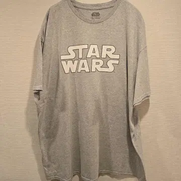 STAR WARS 티셔츠 그레이 로고