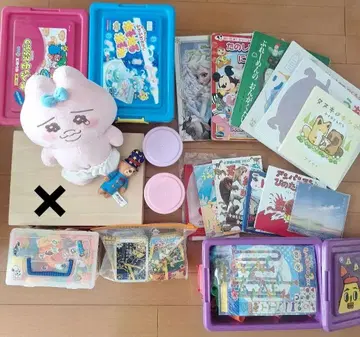 장난감 상자 그림책 퍼즐 봉제 인형 블록 튜브 슬라이더 묶음 판매