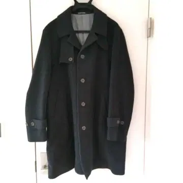 PERSON'S FOR MEN 다크 그레이 피 코트