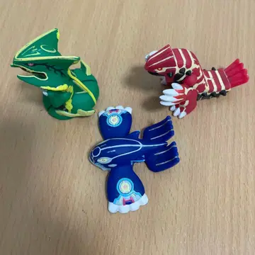 포켓몬 키즈 메가 레쿠자 원시 가이오가 원시 그란돈 3종 세트
