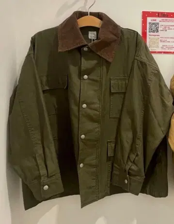 Ungrid 코듀로이 콤비 커버올