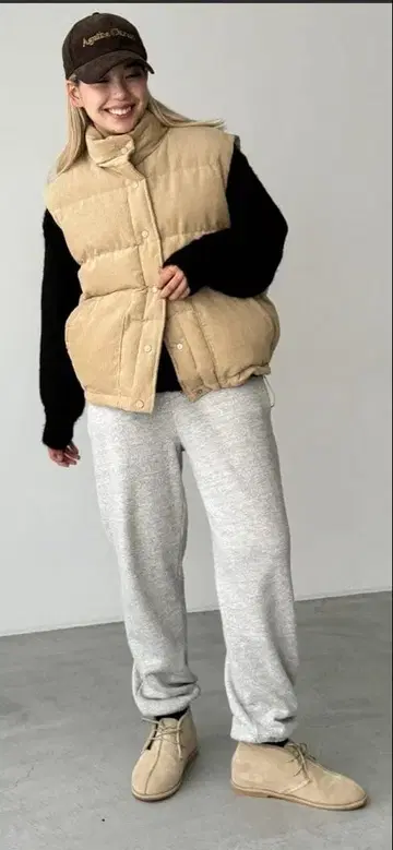 El mar 코듀로이 퍼 베스트