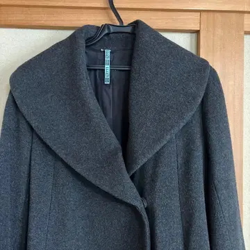 TABASA 하프 코트 짙은 그레이 FREE SIZE