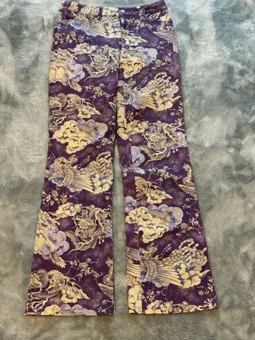 바츠 클럽 일본풍 패턴 팬츠