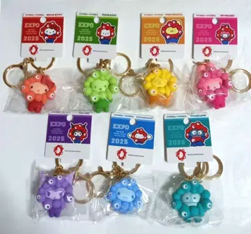 산리오 미야쿠미야쿠  최애 키링 컴플리트 최애 컬러