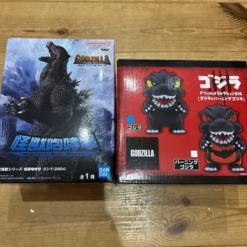 고질라 피규어 (2004) 버닝 고질라 포함