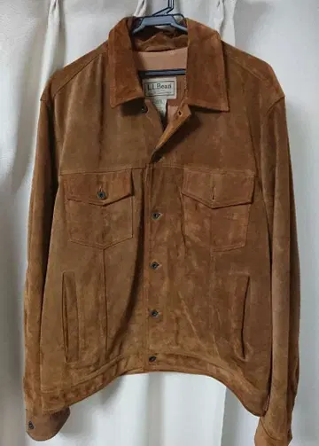 엘엘빈 스웨이드 자켓 브라운