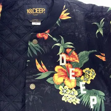 10DEEP 플로럴 프린트 점퍼 L