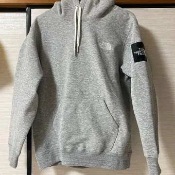 THE NORTH FACE 그레이 후드 부착 후드티
