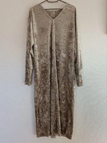 RayBEAMS/크러쉬 벨로아 원피스