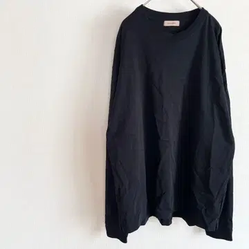 BEAMS LIGHTS 롱 T 블랙 캐주얼 빈티지 코디 심플