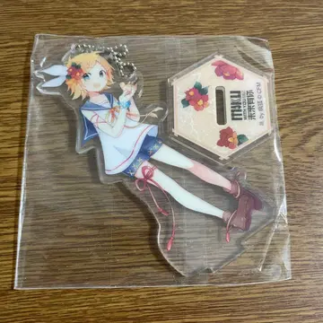 miku with you 카가미네 린 아크릴 스탠드 키링