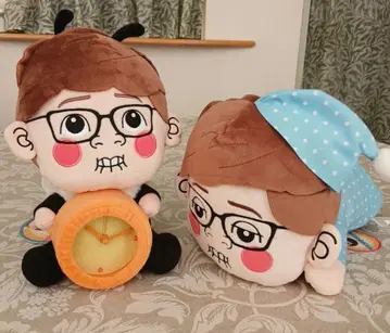 미사용 새상품 Hikakin 시계 & 쿠텐코 봉제인형 파자마 2체 세트