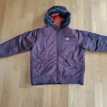 The North Face 브라운 다운 자켓