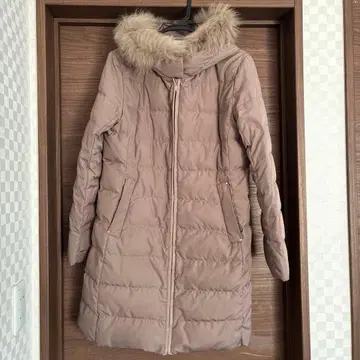 애니시스 후드 부착 다운 자켓