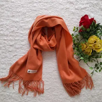 캐시미어 머플러 비타민 컬러 새상품급