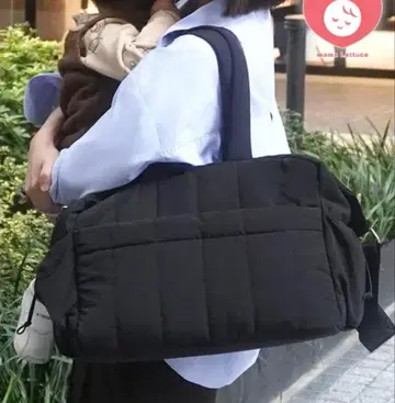 고베 래터스 스트라이프 퀼트 마더백