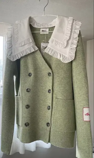 BIBIY ANNABELLE CARDIGAN GREEN