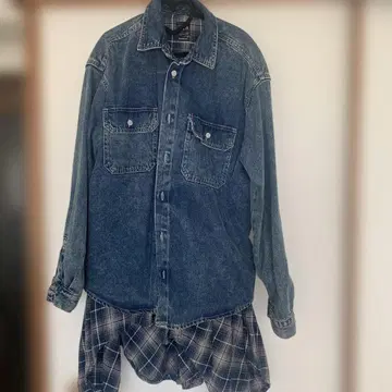 ZARA 남성용 오버 사이즈 데님 자켓 M