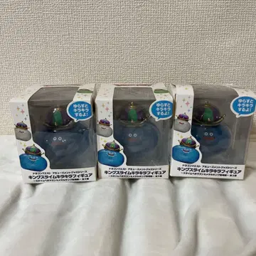 드래곤 퀘스트 킹 슬라임 반짝이는 피규어 3종