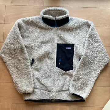 patagonia 레트로X 베이지/네이비 s