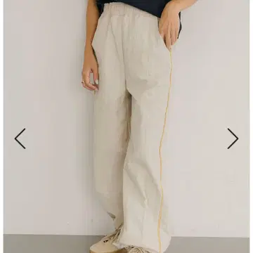 [택 포함 새상품] 카베사 로쏘 36 더블 라인 타프타 팬츠