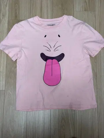 드래곤볼 마인 부우 T셔츠 S 사이즈 핑크