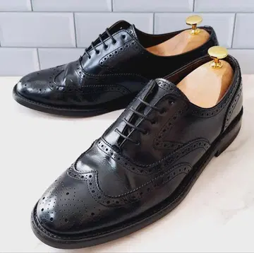 [고품질] REGAL 리갈 윙팁 25.5 블랙 V083 천연 가죽