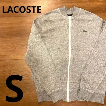 Lacoste 그레이 집업 트레이닝복 S