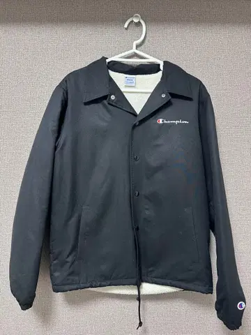 Champion 나일론 자켓 M 블랙